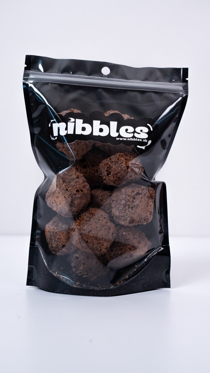 Lyofilizované karamelové čokolády „Karamelky“